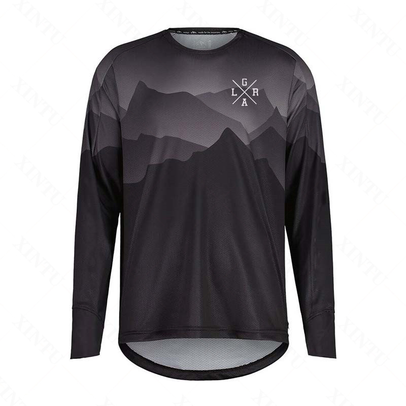 Mountain Biking Stuff - Nam Xe Máy Lrga Jersey MTB