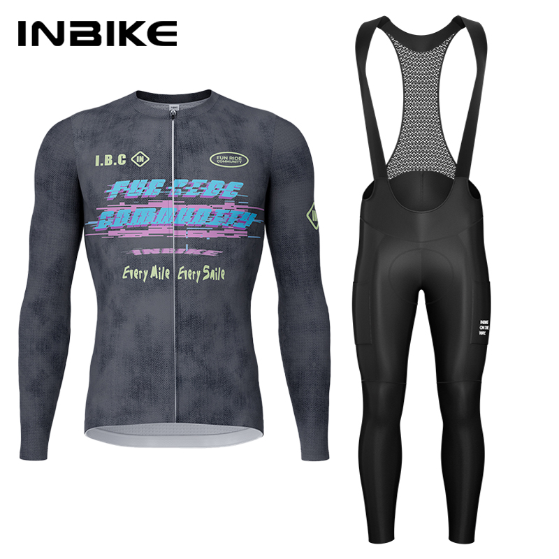 Mountain Biking Trousers - INBIKE Spring Autumn Cycling Set Cycling