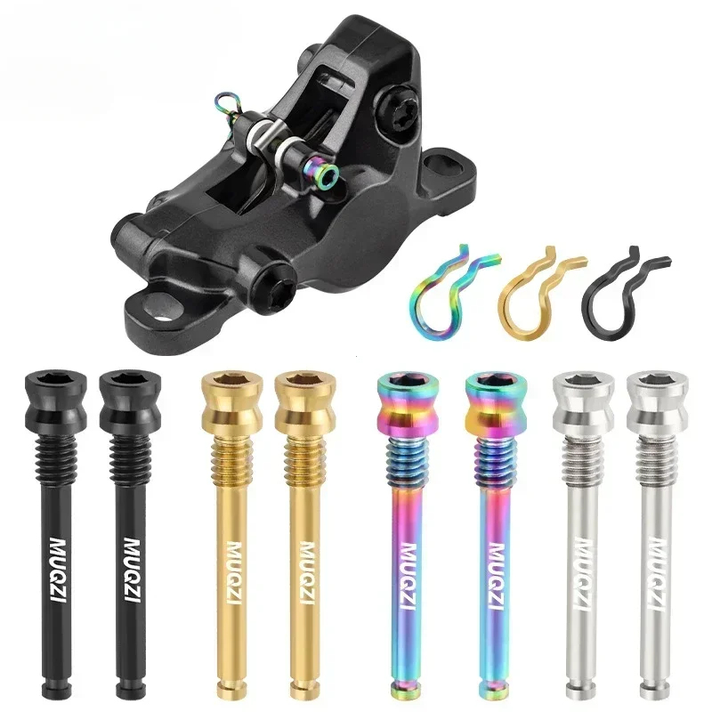 Mountain Biking Pads - 2pcs Titanium Bicycle Disc Brake Caliper
