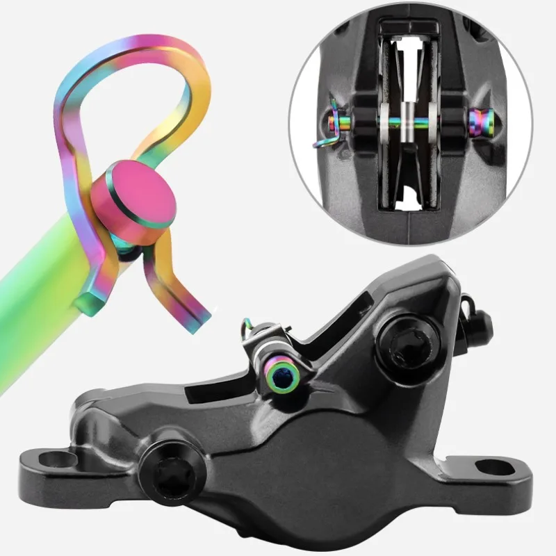 1/2pcs Titanium Disc Brake Cal - đánh giá và giá Mountain Biking Pads