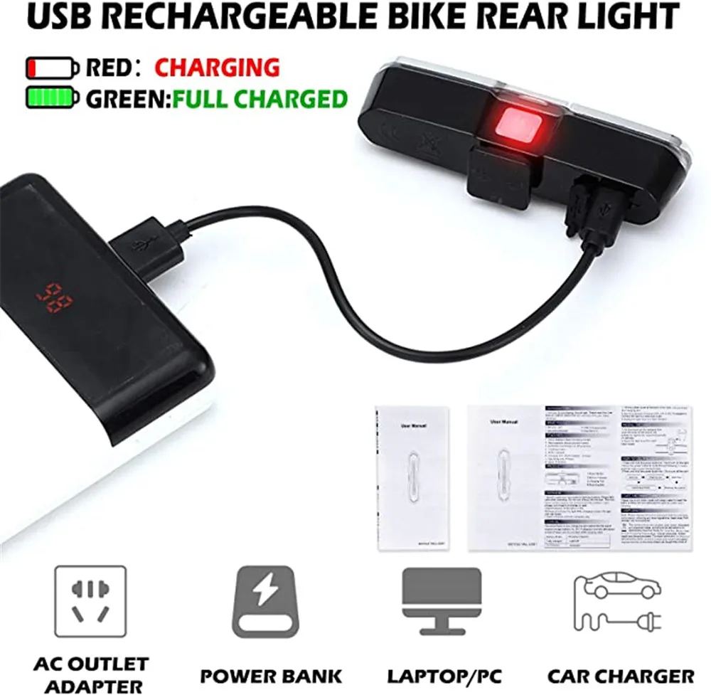 Waterproof USB Rechargeable LE - đánh giá và giá Mountain Biking Blue Mountains