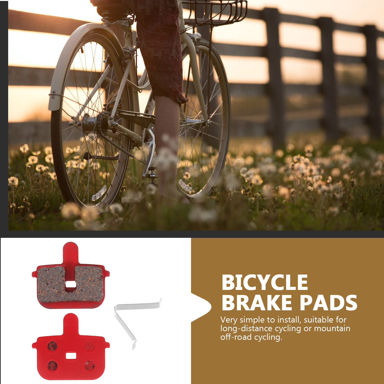 1Set Mountain Bike Brake Pads  - đánh giá và giá Mountain Biking Pads