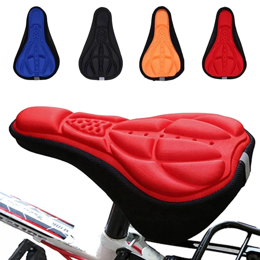 3D Thickened Bike Seat Cover S - đánh giá và giá Mountain Biking Pads