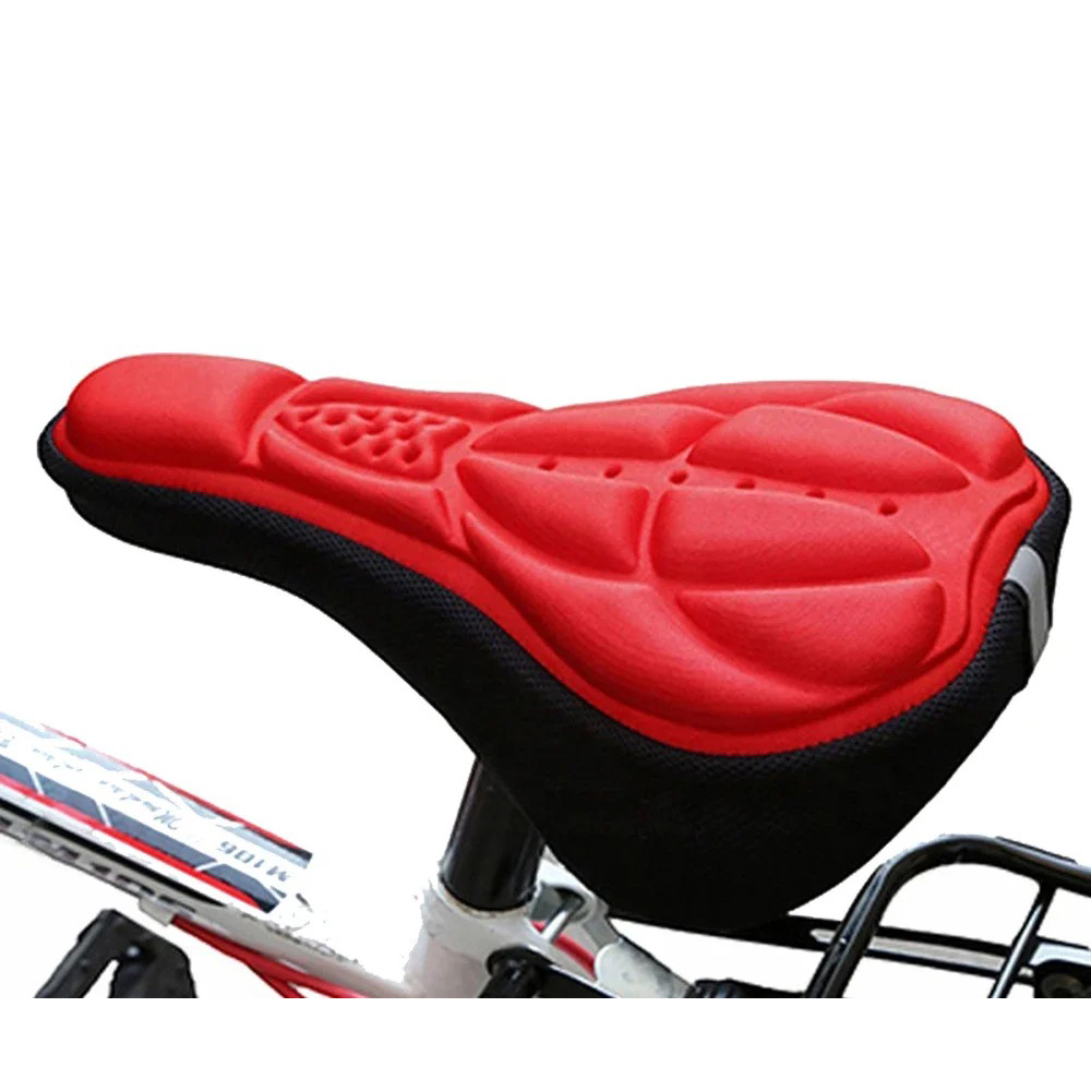 3D Thickened Bike Seat Cover S - đánh giá và giá Mountain Biking Pads