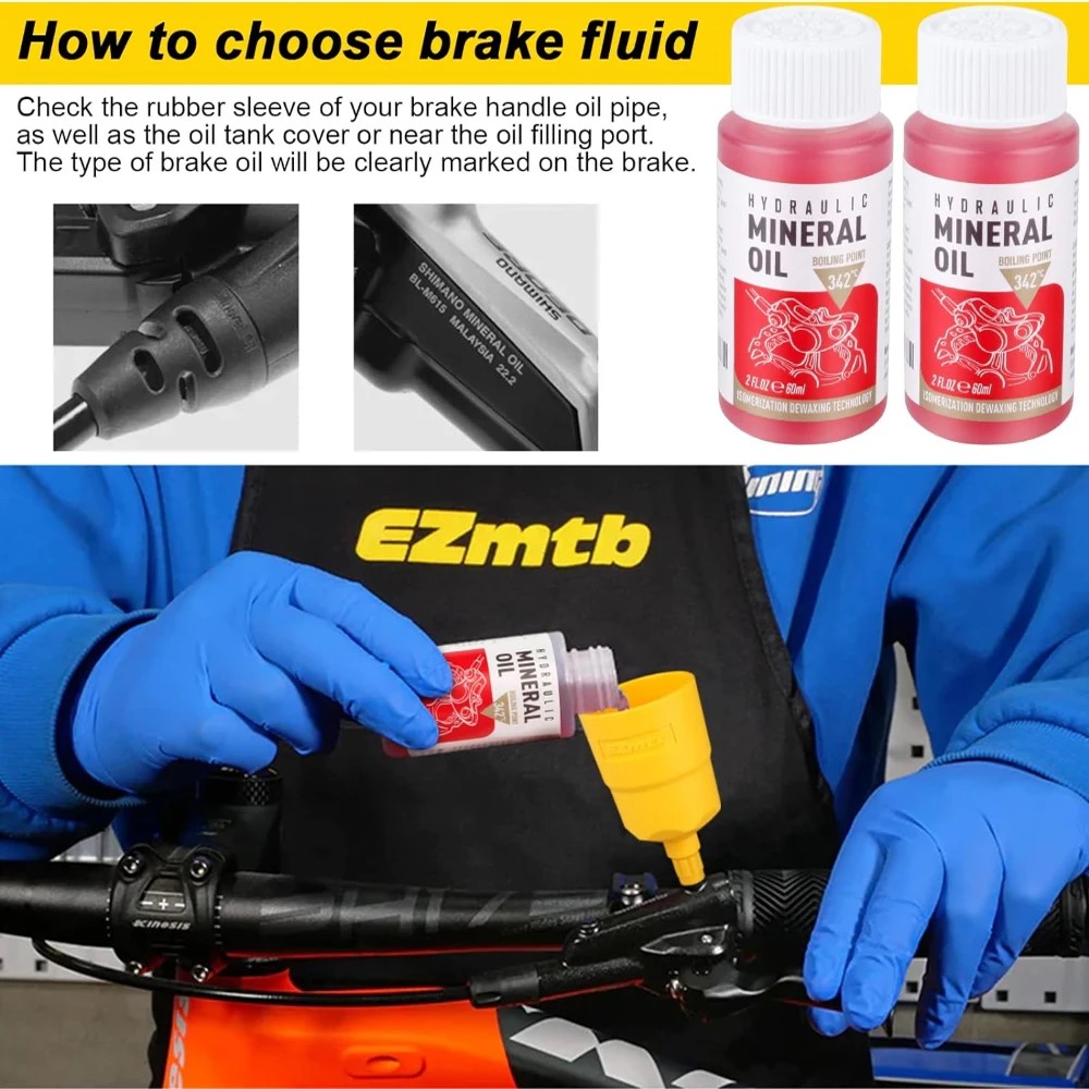 Bicycle Brake Mineral Oil Bicy - đánh giá và giá Hydraulic Brake Bleed