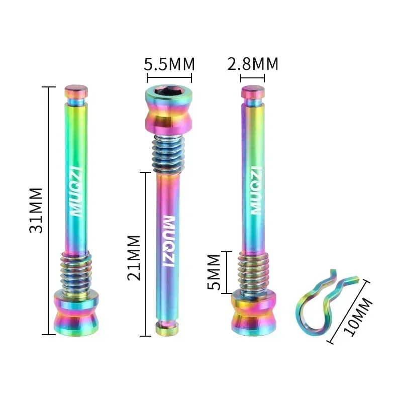 2pcs Titanium Bicycle Disc Bra - đánh giá và giá Mountain Biking Pads