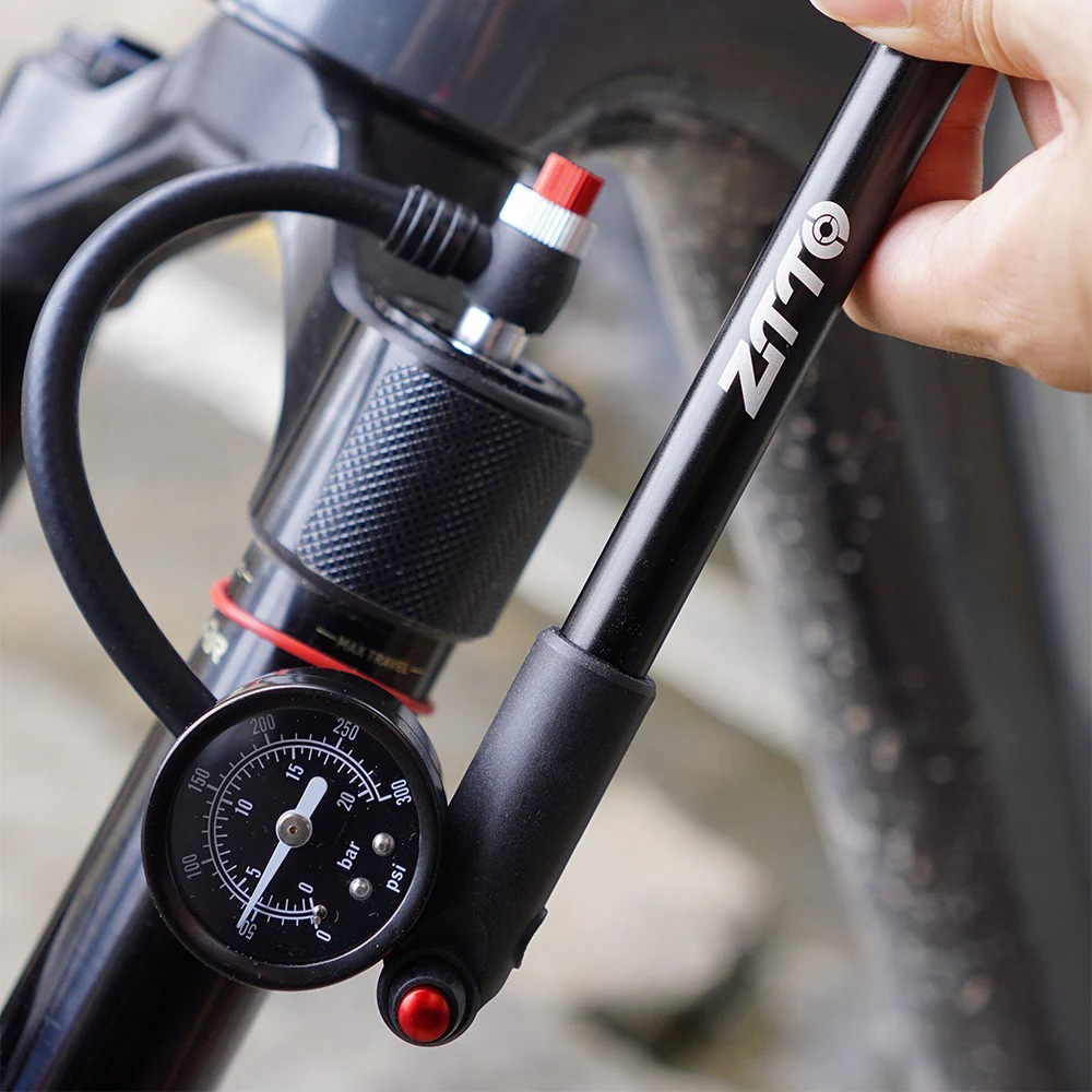 ZTTO Bike Shock Pump with Gaug - đánh giá và giá Shock Pump Suspension