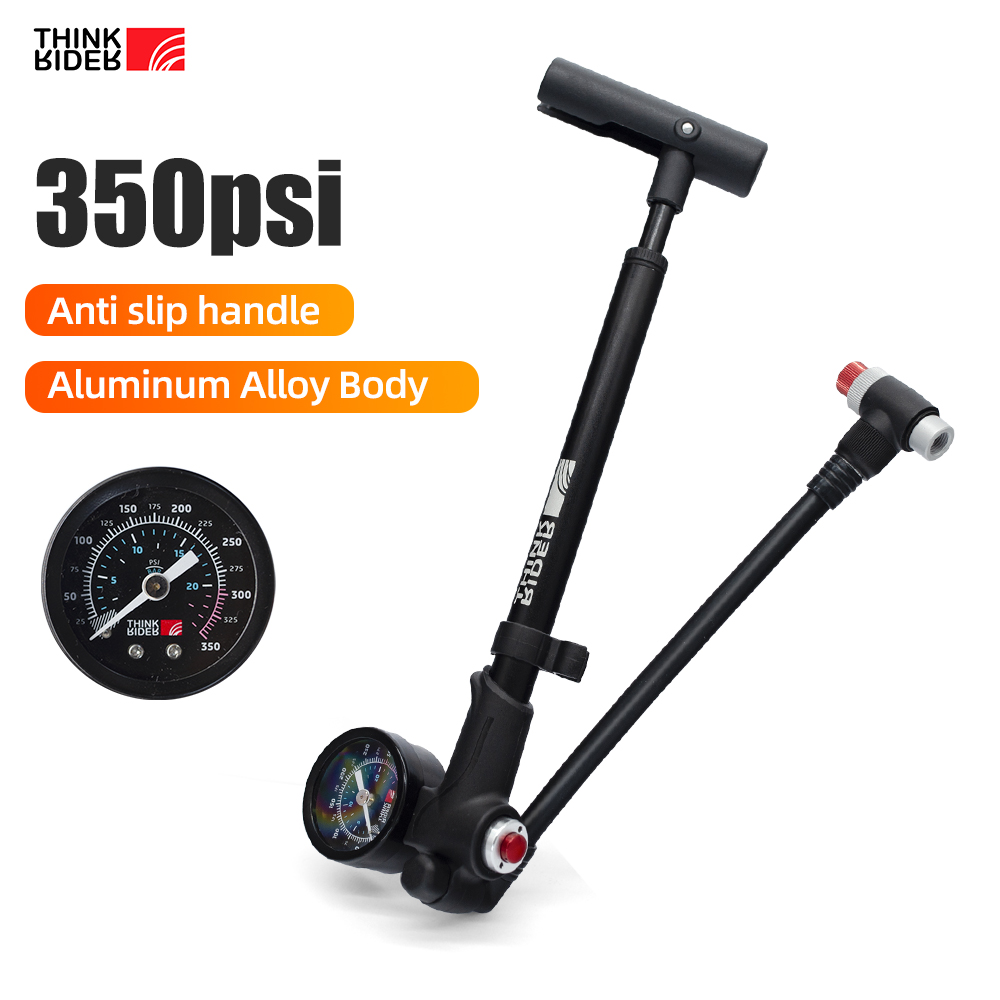 ThinkRider Portable High-press - đánh giá và giá Shock Pump Suspension