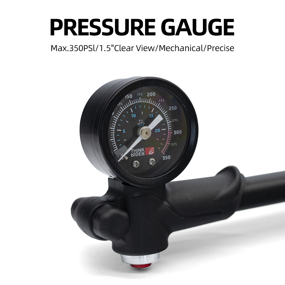ThinkRider Portable High-press - đánh giá và giá Shock Pump Suspension