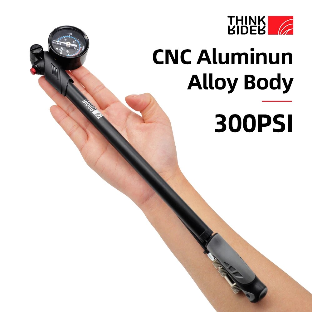 ThinkRider Portable High-press - đánh giá và giá Shock Pump Suspension